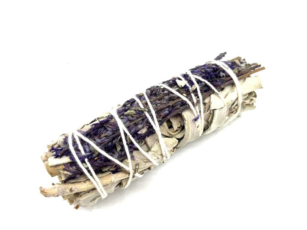 White & Lavander Smudge Stick