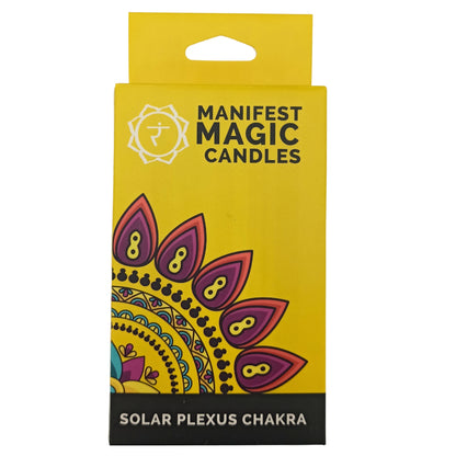 Manifest Magic Candles - Solar Plexus Chakra