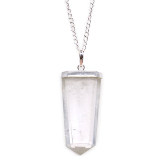 Clear Quartz Gemstone Necklace