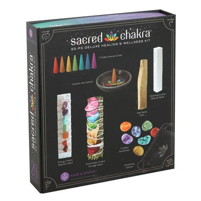 Sacred Chakra Deluxe Healing & Wellness Kit