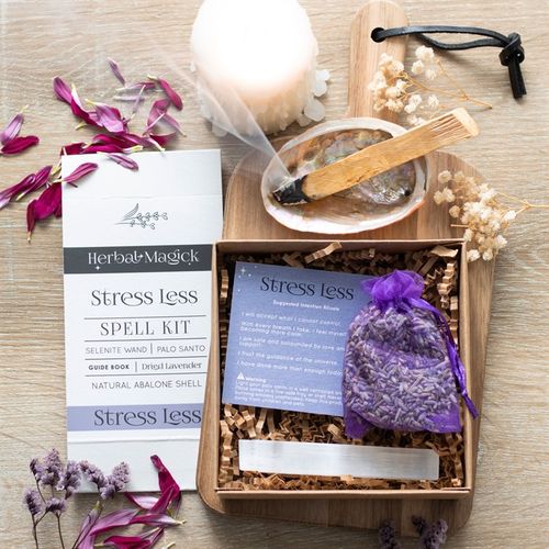 Herbal Magic Stress Less Spell Kit