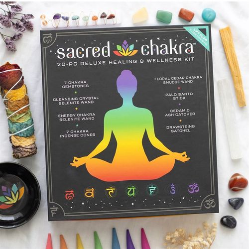 Sacred Chakra Deluxe Healing & Wellness Kit