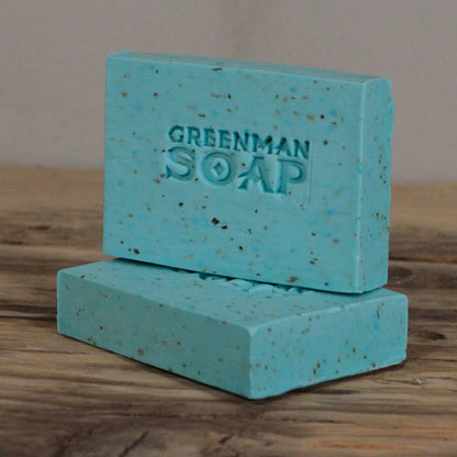 Handmade Frankincense & Bergamot GREENMAN Soap - Bensa