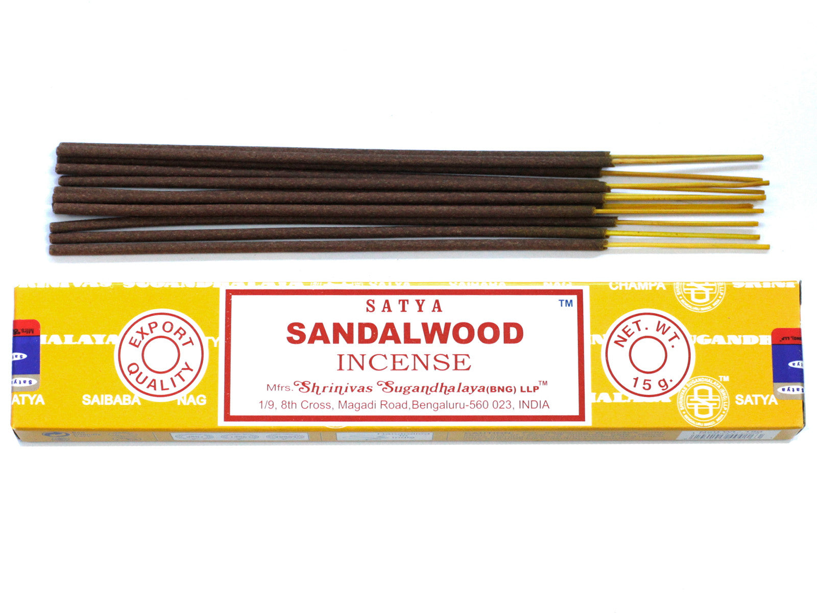 Satya Incense 15g - Sandalwood - Bensa