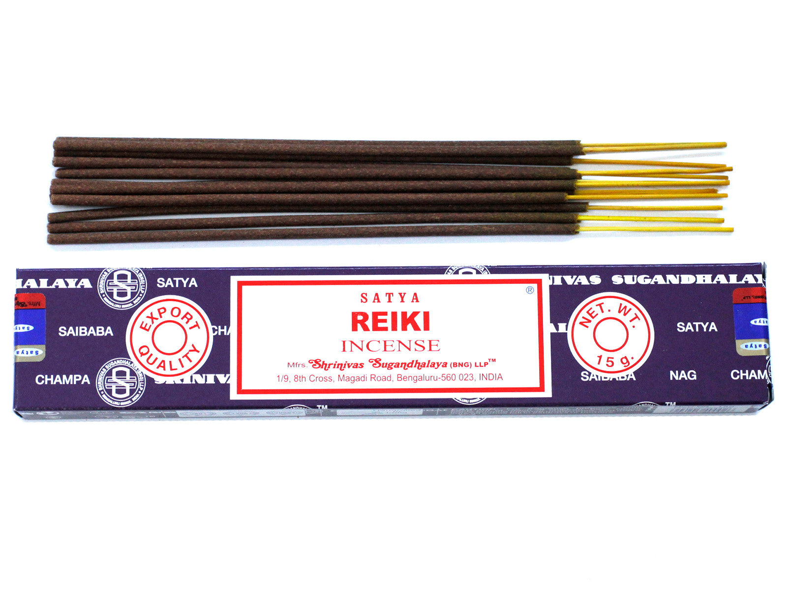 Satya Incense 15g - Reiki - Bensa