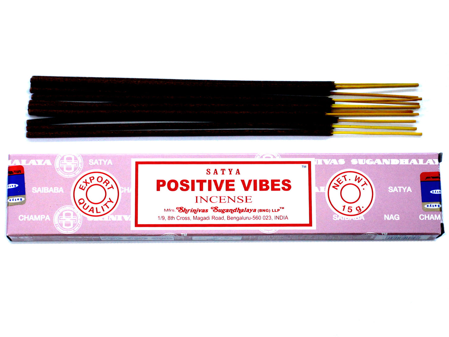 Satya Incense 15g - Positive Vibes - Bensa