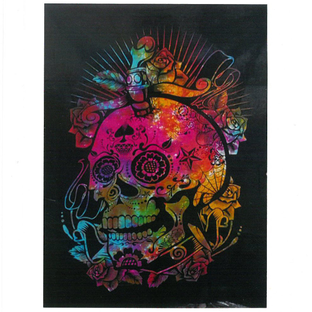 Wall Tapestry - Skull - Bensa