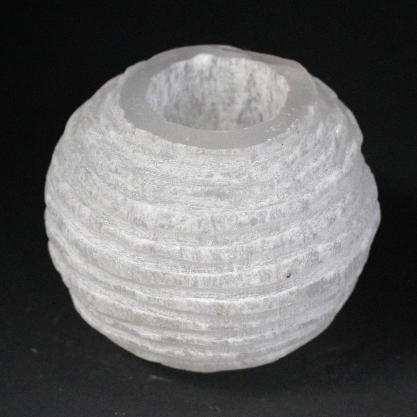 Selenite Cylinder Candle Holder - Bensa