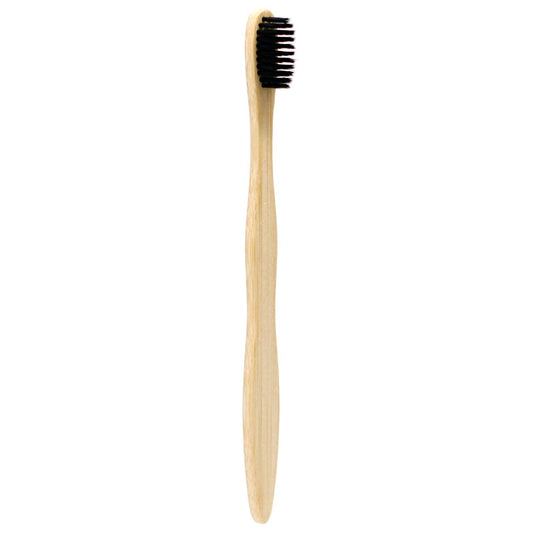 Bamboo Toothbrush - Charcoal Medium Soft Adult - Bensa