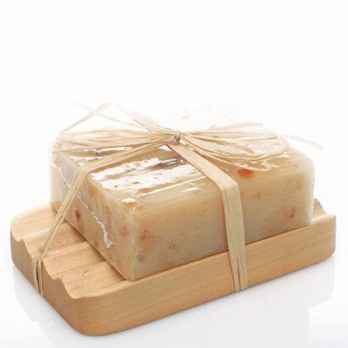 Wood Soap Dish - Corrugated - Bensa