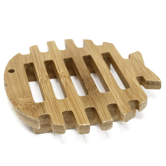 Wood Soap Dish - Fish - Bensa