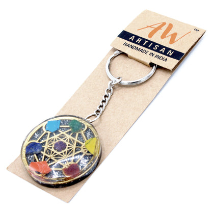 Orgonite Power Keyring - 5 Variants - - Bensa