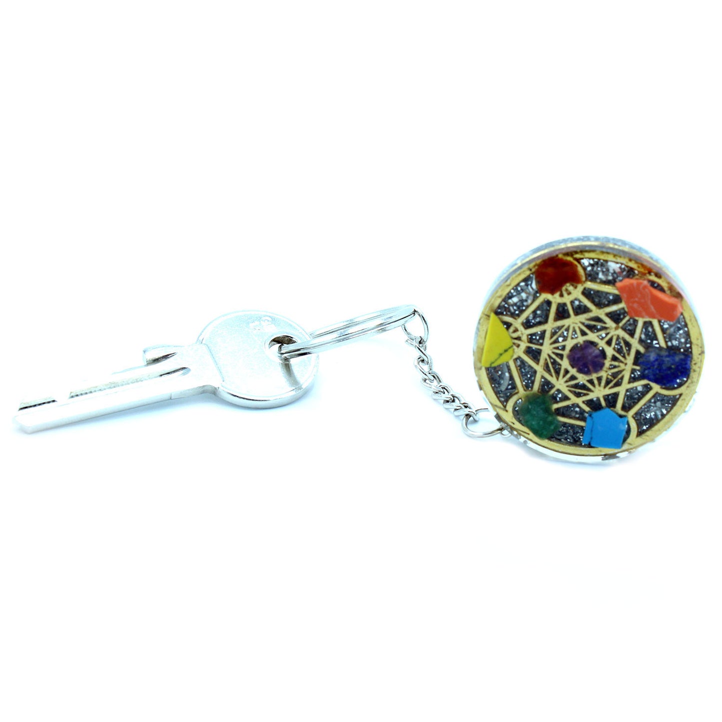 Orgonite Power Keyring - 5 Variants - - Bensa