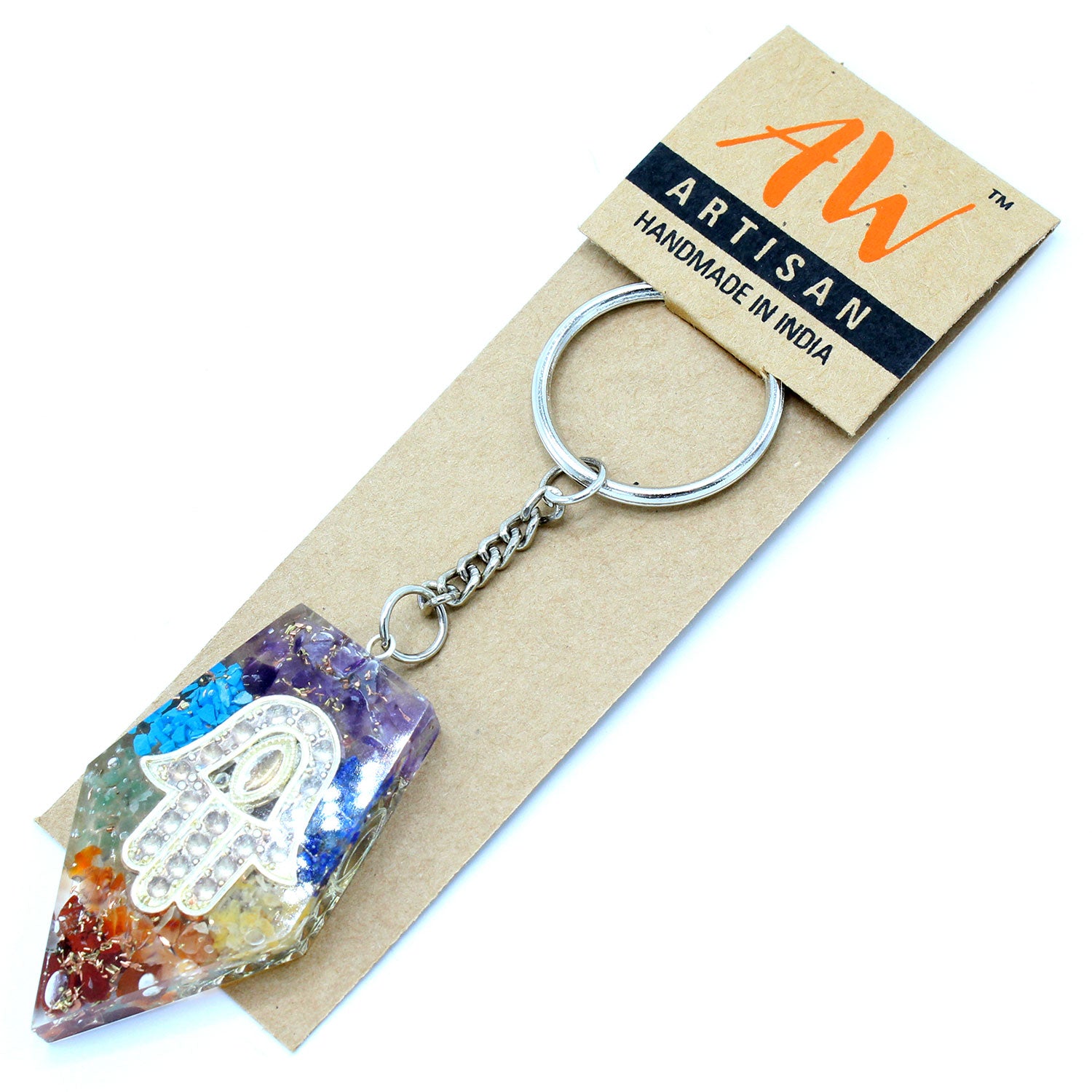 Orgonite Power Keyring - 5 Variants - - Bensa