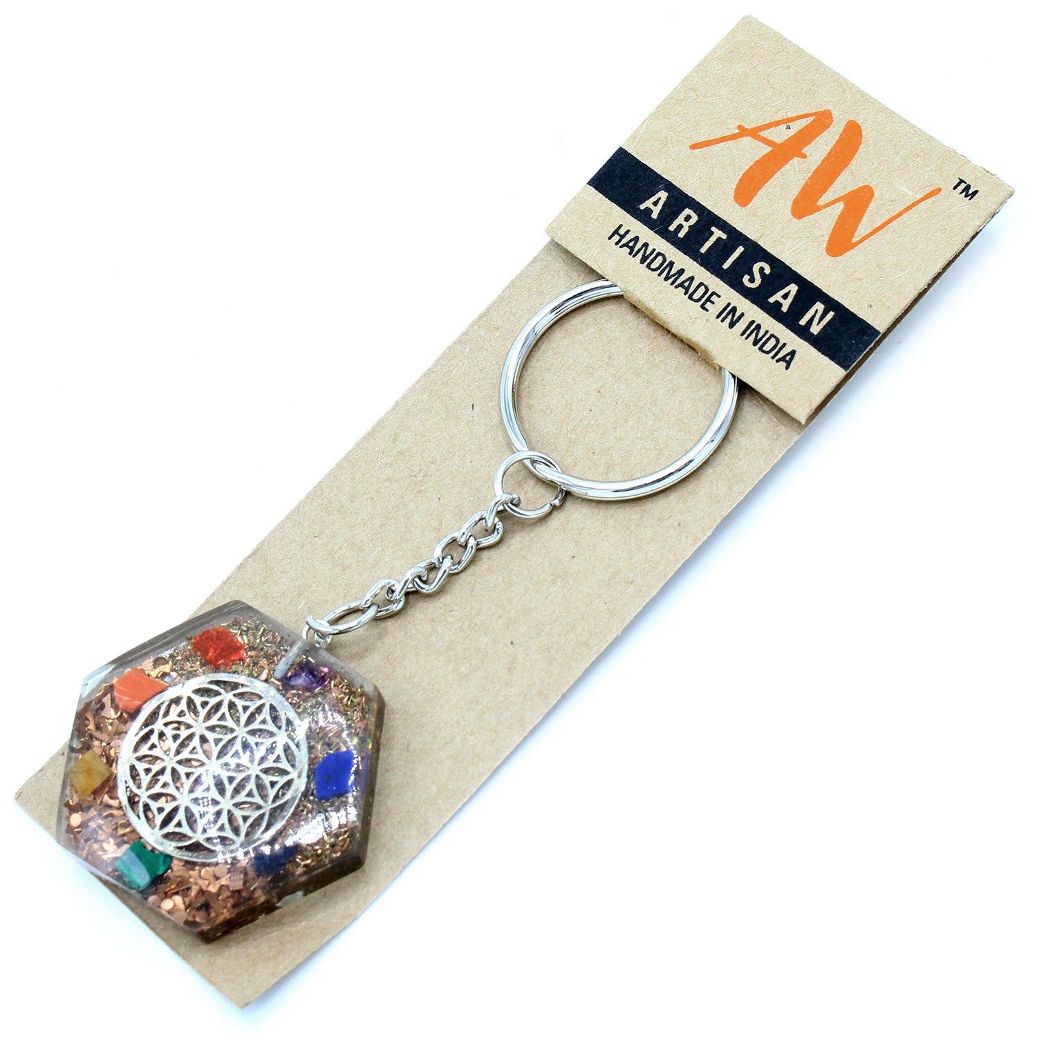 Orgonite Power Keyring - 5 Variants - - Bensa