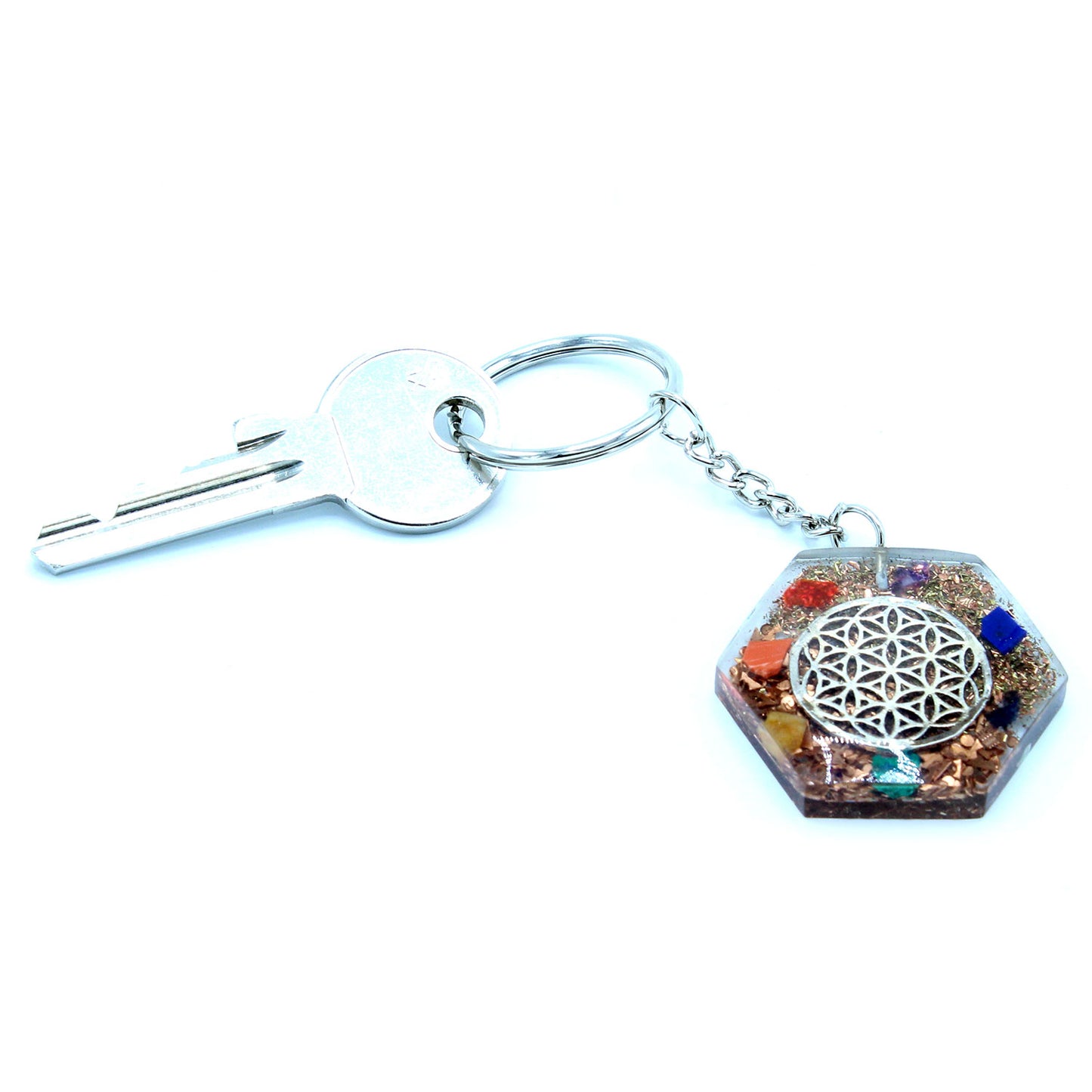 Orgonite Power Keyring - 5 Variants - - Bensa