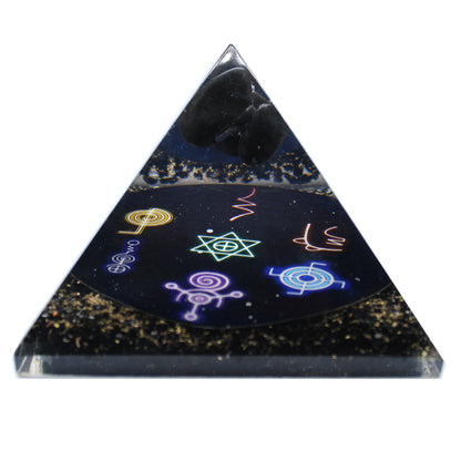 Orgonite Pyramid - Midnight Reiki - Bensa