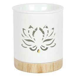 Ceramic Lotus Oil Burner - Bensa