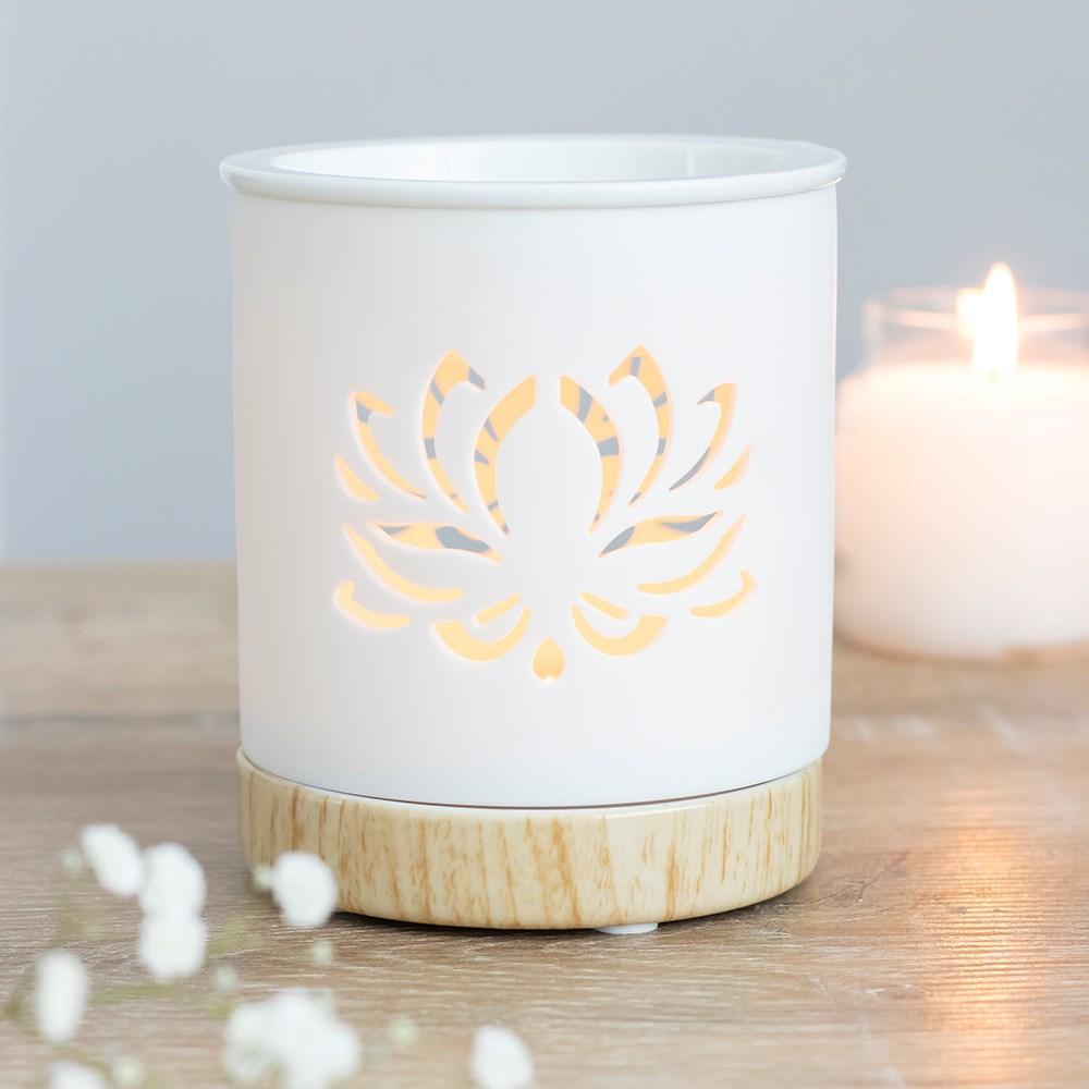 Ceramic Lotus Oil Burner - Bensa