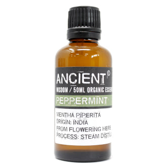 Organic Peppermint Essential Oil 50ml - Bensa